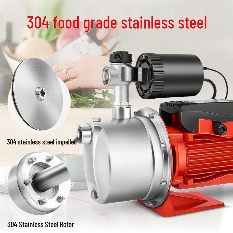 220V Automatic Silent Variable Frequency Household Water Booster & Self-Priming Jet Pump