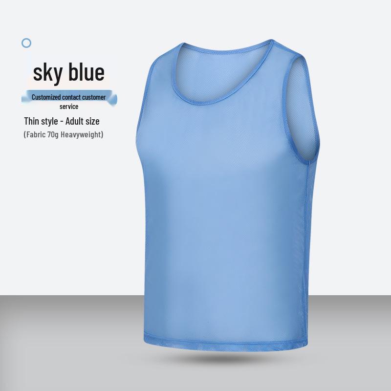 Sports Team Mesh Vest for Football, Frisbee, and Basketball Training and Team Building