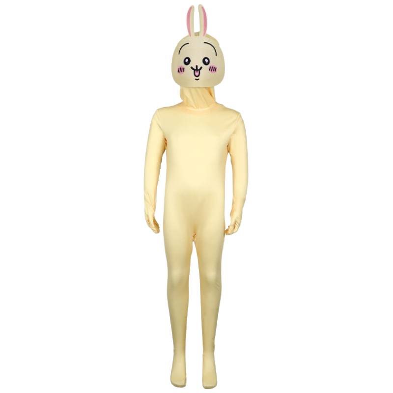 

Chiikawa Hachiware Usagi Cosplay Costume Jumpsuits Halloween Performance Stage Usagi ,Child 110