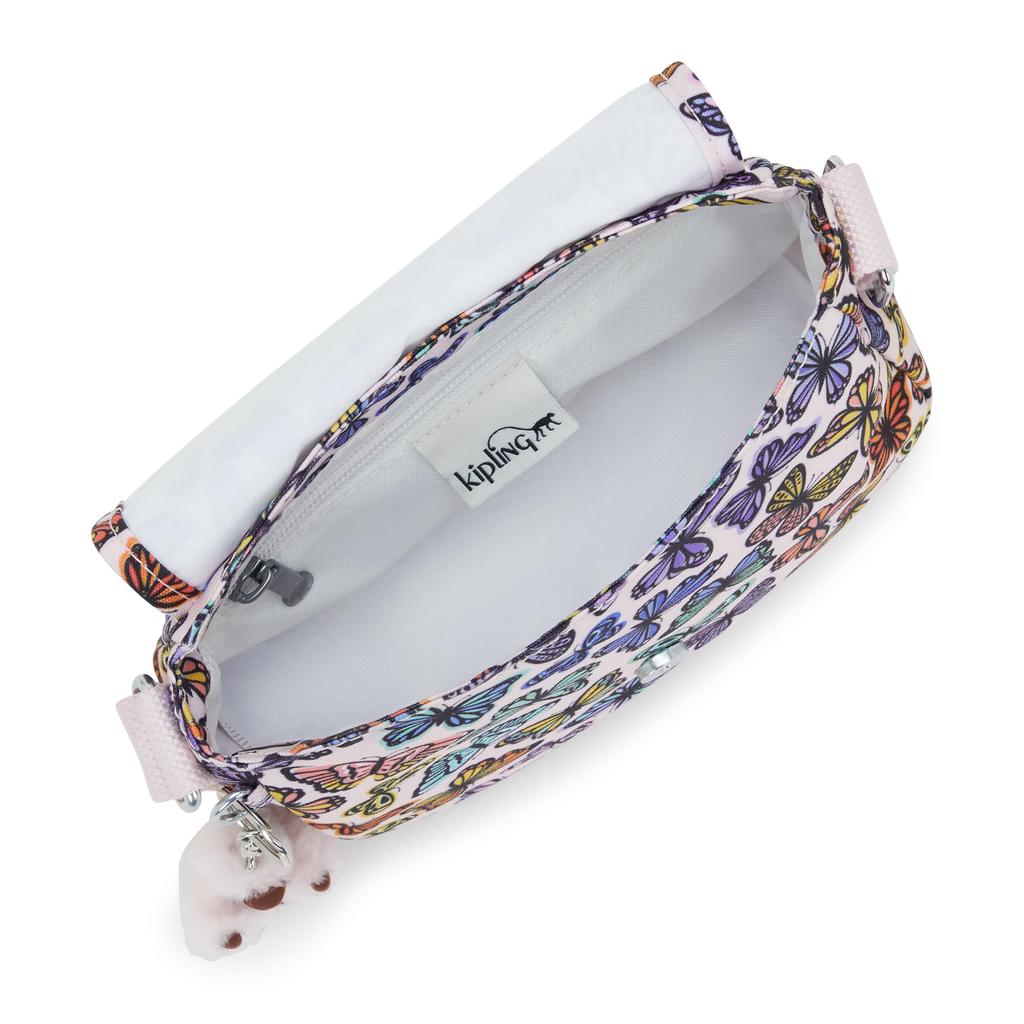 KIPLING Sabian U Butterfly X X Women's Print, Day, 7.75"L 5.75"H 3.25"D