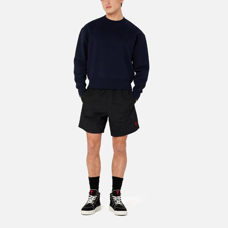 AMIPARIS Casual Shorts Men's Black Moderate A21HBW03393-001