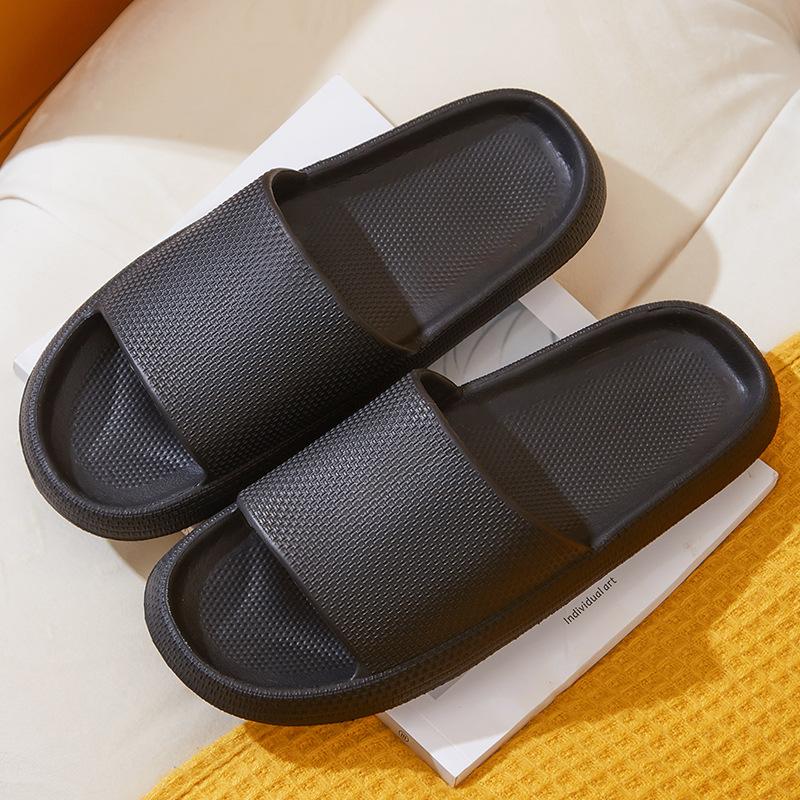 Slippers men's new summer couple outdoor wear indoor home non-slip bath sandals women