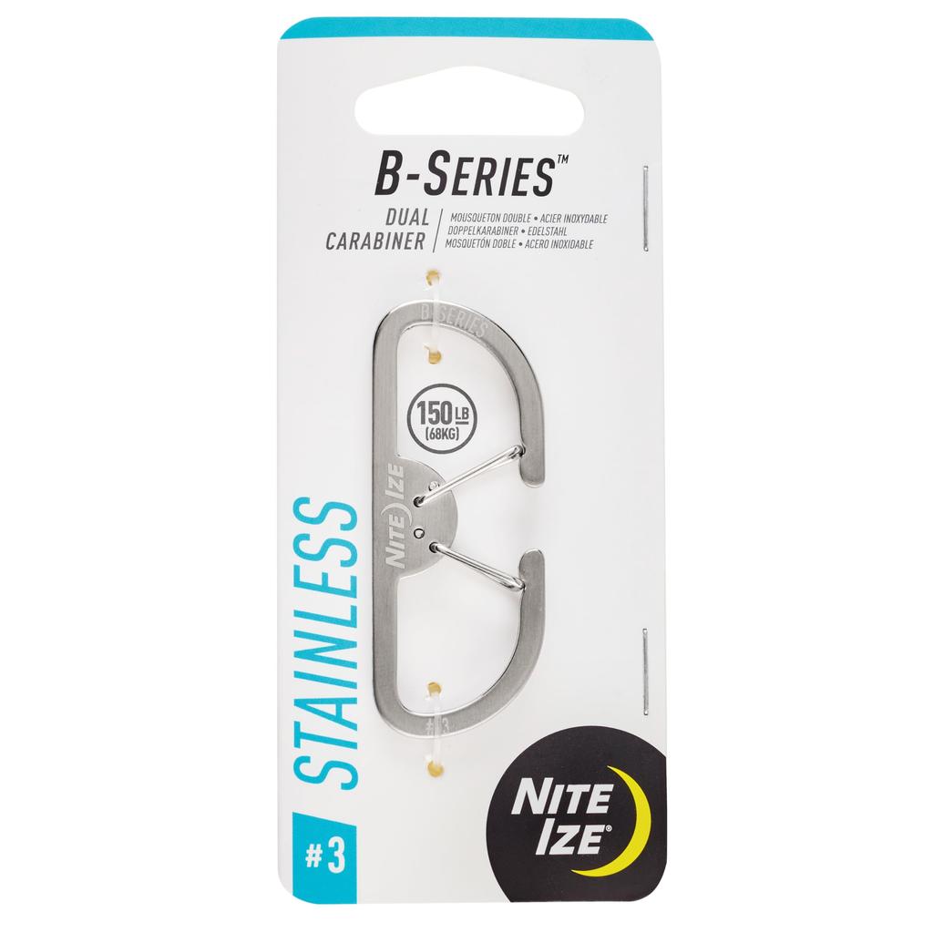 NITEIZE B Carabiner Stainless Steel Silver #3