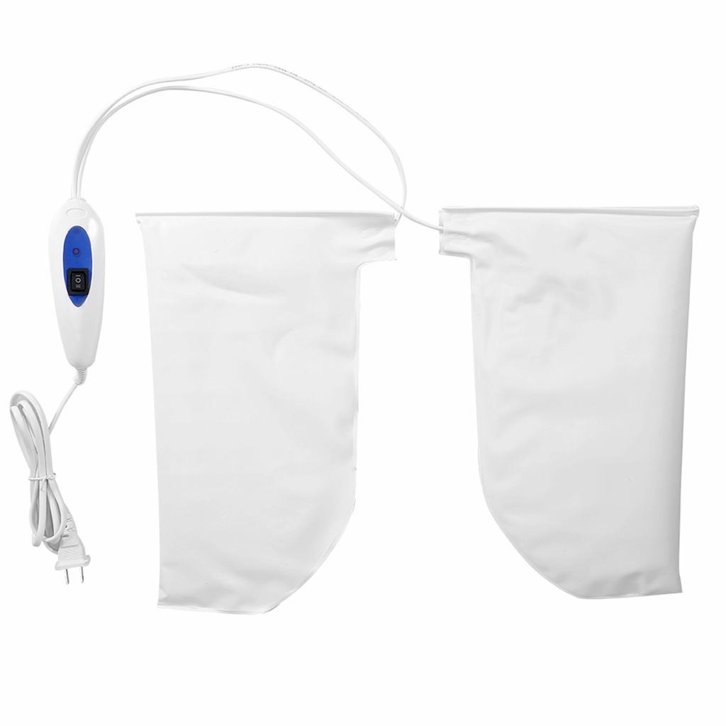 Therapeutic Heated Mitts for Paraffin Wax Therapy Manicure SPA Treatment Hand Care Mittens US Plug 1