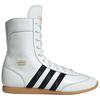 Adidas Originals Japan Wrestling Boots Comfortable Versatile High-Top Lifestyle Casual Shoes Women Boots White Black JQ9675
