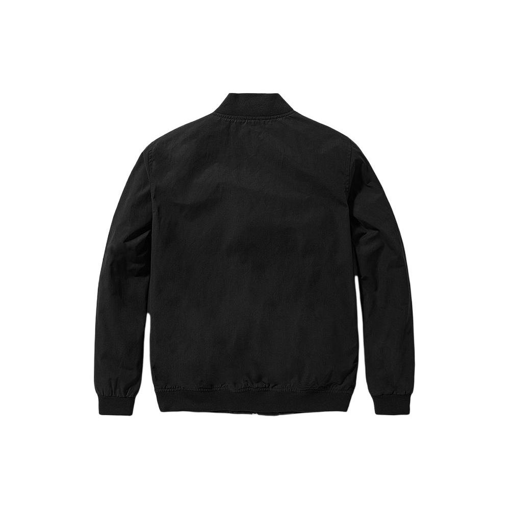 Timberland Solid Logo Outdoor Water-Resistant Jacket Men Jacket Black A4235-001