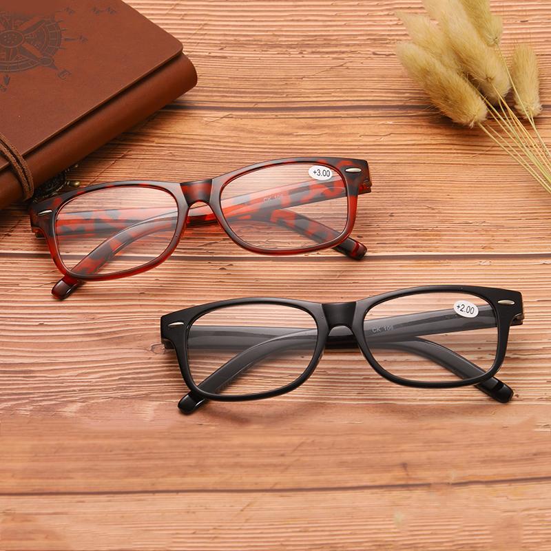 9809 Full Rim TR Frame Presbyopia Minus 250 Supplier Glasses Women Corrective Eyeglasses Flexible Reading Glasses