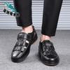 [First layer cowhide] Oren Woodpecker summer men's leather casual breathable non-slip cow sandals
