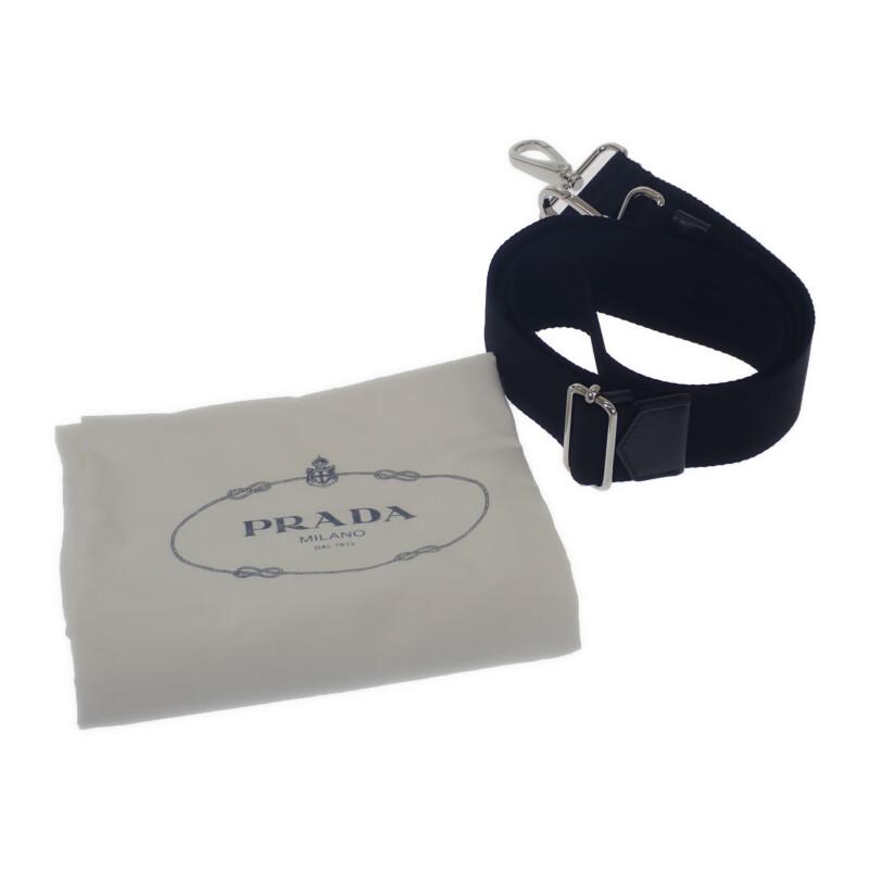 Prada 1BG436 Tote Bag Black Nylon Women