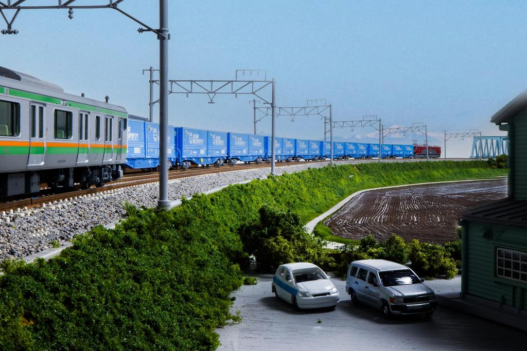 KATO Rozmiar N Koki 105 Toyota Longpass Express Ecoliner Zestaw Modelowy Wagon Towarowy Kolejowy 10-Wagonowy 10-1983