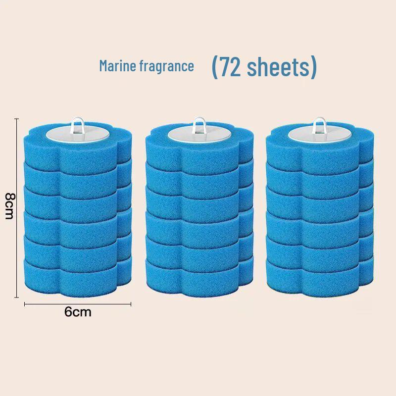 Wall-Mounted Disposable Toilet Brush Set with Replacement Head - No Dead Angle Design for Household Bathroom Cleaning