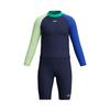 Boys Colour Block Long-Sleeved Rash Suit