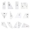 3/4/5Pcs Acrylic Quilting Rulers for Accurate Sewing and Fabric Cutting Measuring Quilting Patchwork Ruler Sewing Tool