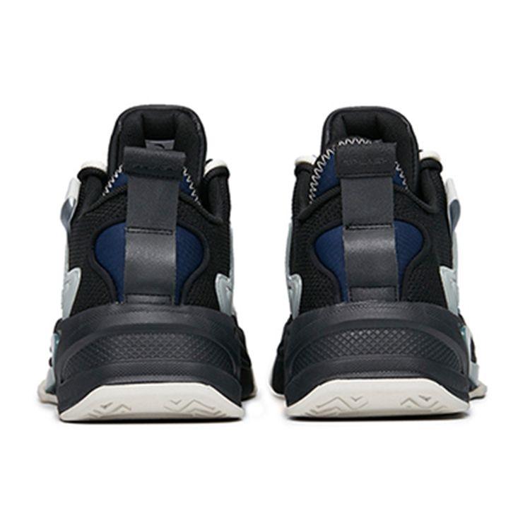 Anta G6 Comfortable Durable Low-Top Sports Casual Shoes Men Sneakers Black Gray Blue 112218082-4