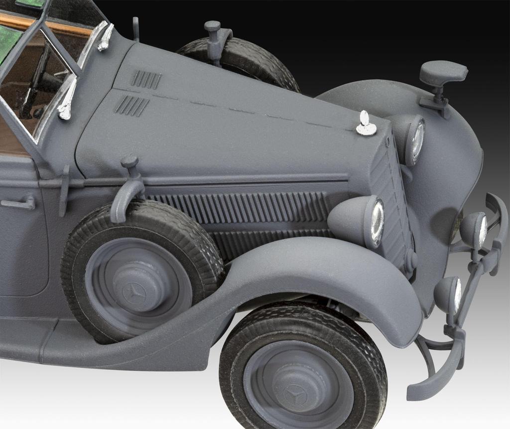 Revell German Type 320 Cabriolet Plastic Model Kit 03354 1/35 (W142) (Car)