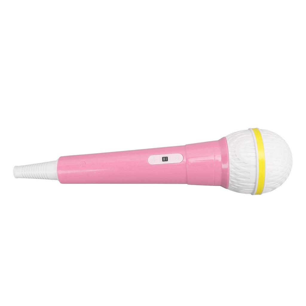 Fake Microphone Safe Odorless Simulation Microphone Prop Pretend Mic Toy for Children Performance