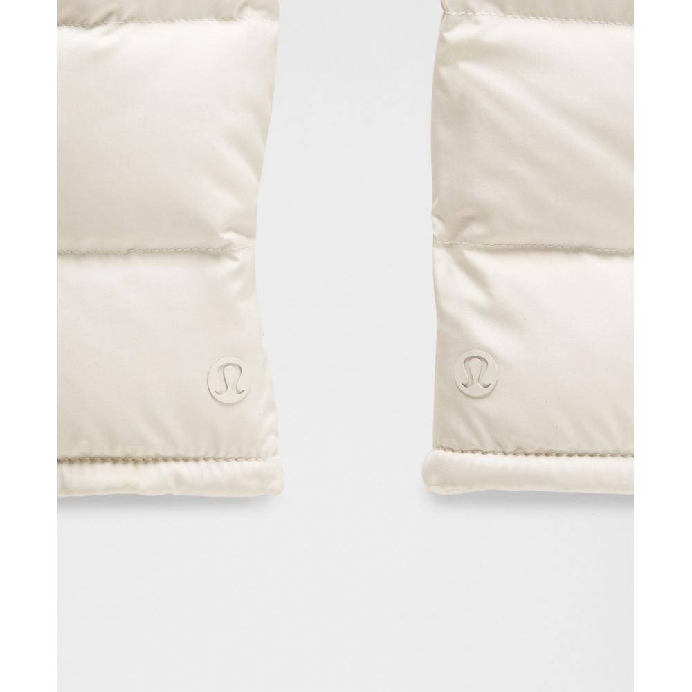Lululemon Wunder Puff Mittens Light Ivory