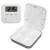 Portable Medicine Box with Timer Smart Medication   with   Vibration Reminder 4 Large Compartments Medicine Case