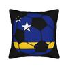 TEAM CURACAO Soccer Sport Square Pillowcases Polyester Sofa  Cushion Cover Cute Decor Pillow Cover