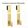 1/2Pcs Heavy Duty S Shower Door Hooks Rustproof Stainless Steel Bathroom Hangers for Towel Robe Kitchen Organizing