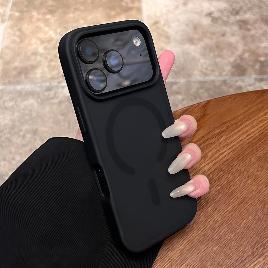 Herren Damen Schlank Matt Ultra Dünn für Magsafe Hülle für iPhone 17 Pro Max 16 15 14 13 12 11 Pro Max Air Plus Mattierte Magnetische Abdeckung