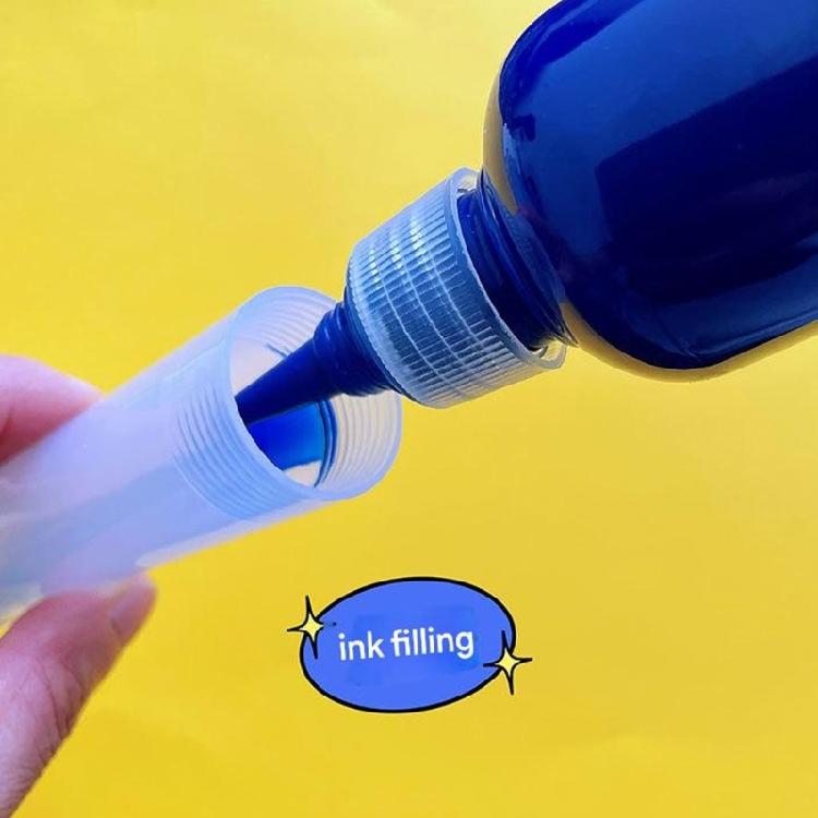 10Pcs Empty Markers Pen Multipurpose Refill Able Markers for Lettering Journaling and Art Enhancing Creative Endeavors