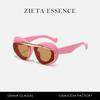 Luo Jia Metal Personality Retro Double Frame Sunglasses Show Street Sunglasses Men And Women