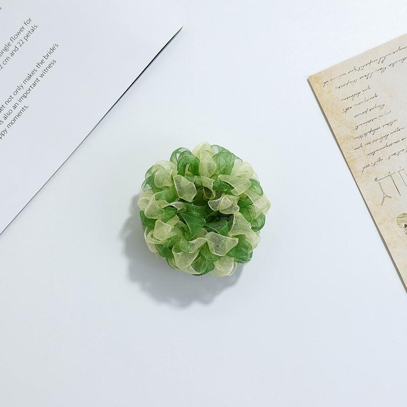 Lace Scrunchies French Chic Elastic Hair Bands Girls Colorful Ponytail Holder Headwear Hair Rope Women Hair Accessories