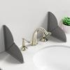 2 Pieces Guard, Bath Tub Guards, Accessory Versatile Portable Durability Premium Silicone Reusable