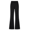 MO&Co. Women's Drawstring High-Waist Flare Casual Pants