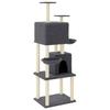 Maison Exclusive - Arbre à chat avec griffoirs en sisal Gris foncé 180 cm