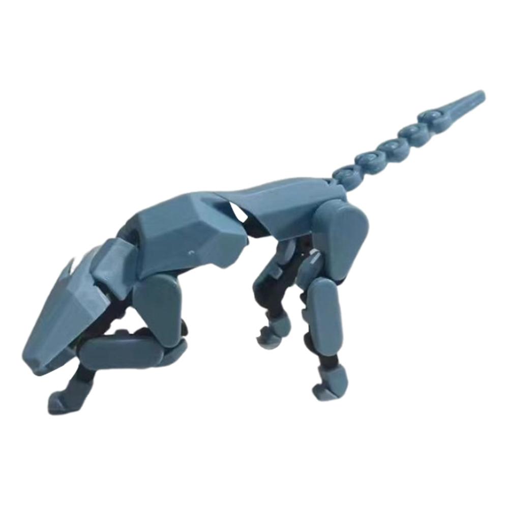 13 3D Printed Robo Dog Multi-Joint Movable Robot Dog Stress Relief Dog Figures Toys Desktop Decorations