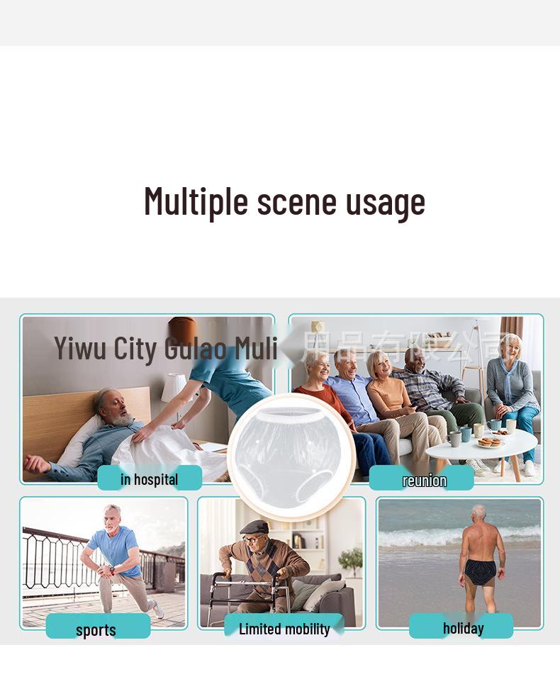 Wiederverwendbare wasserdichte Hosen für Senioren - Waschbare Stoffwindelbezüge