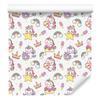 Unicorn Wallpaper White, Light Gray and Cream for Living Room and Bedroom 50x1000