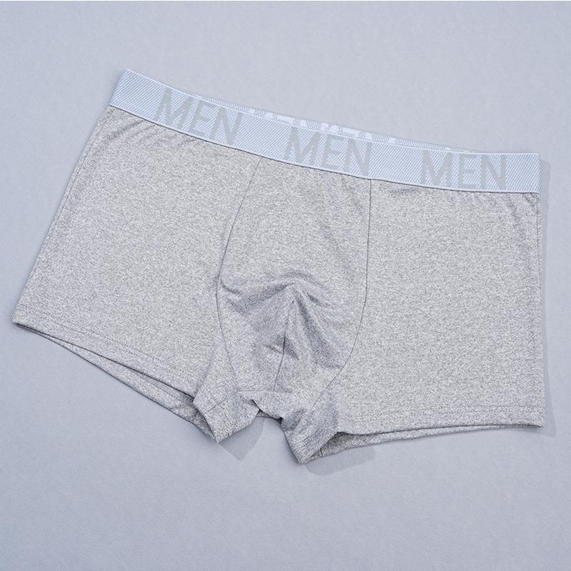 

Мужские боксеры-шорты Мужское нижнее белье Мужские боксеры Сексуальные трусы Удобные Дышащие Модные Мальчиковые трусы Нижнее белье Боксеры XXL&1pc светло-серый