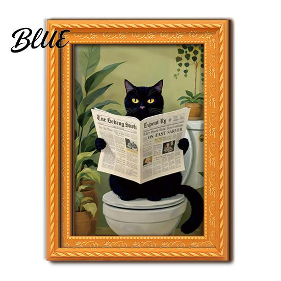 Vintage Style Cat Ornaments Black Wooden Refrigerator Magnet Halloween Theme Decorative Cute Pumpkin Magnet Set Magnetic Decal for Kitchen Cabinets