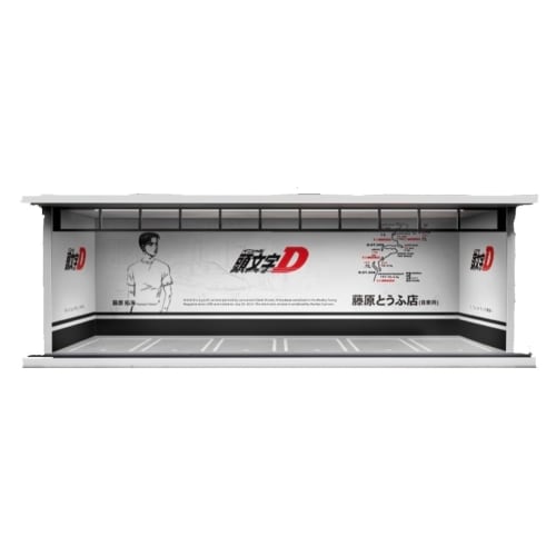 Moreart 1/64 Garage MO914009 Model Diorama