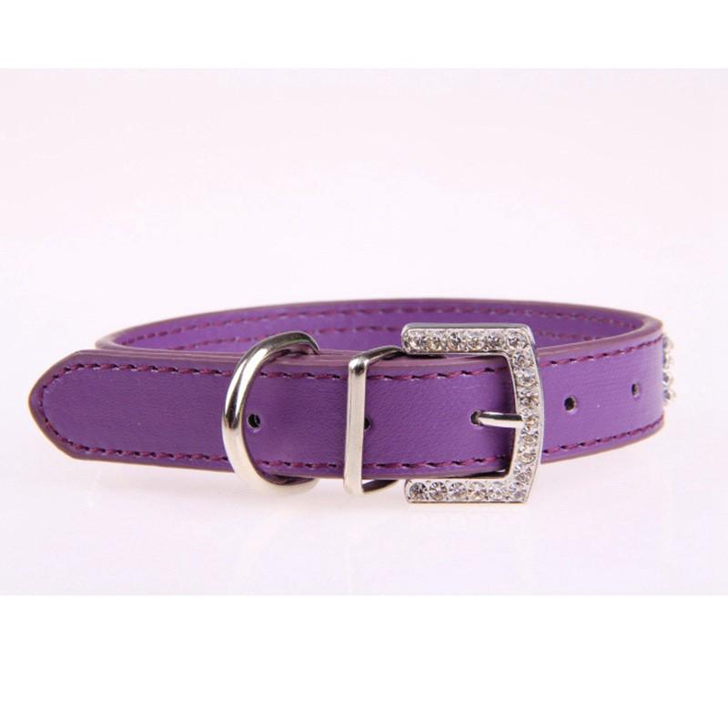 Fashion Rhinestone Dog Collar Adjustable Pet Neck Strap Small Medium Large Dogs