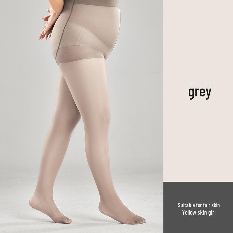Колготки Bonas Plus Size Ультратонкие Антизатяжки Без Ластовицы для Женщин L size серый