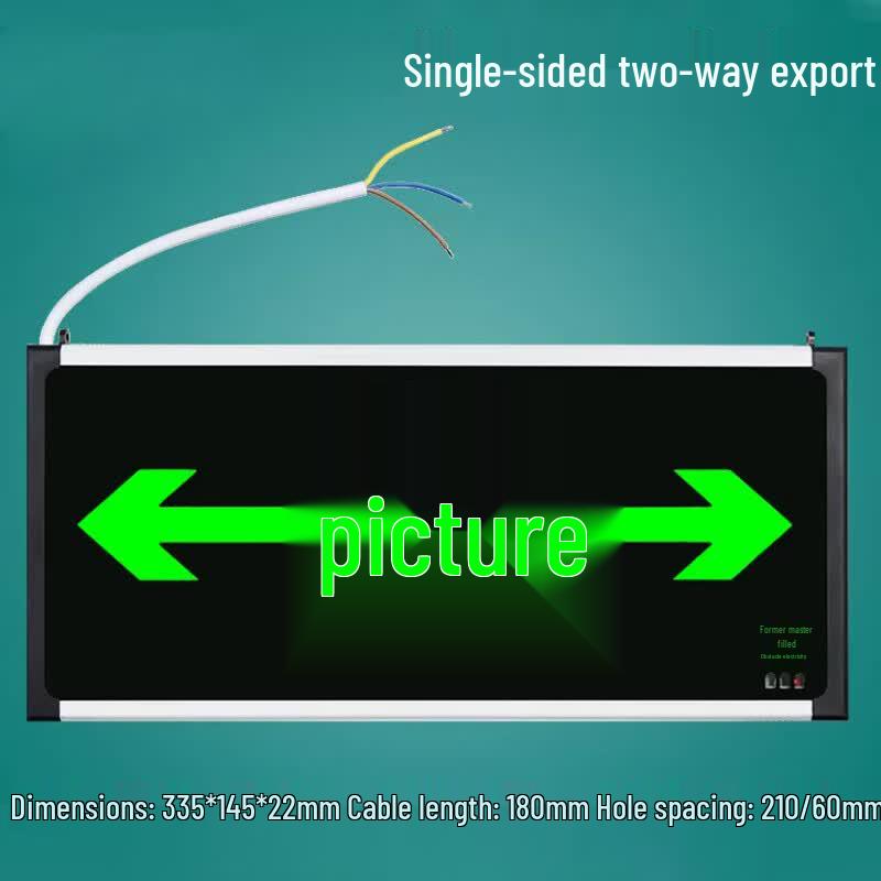 PULODE LIGHT Safety Exit Emergency Sign