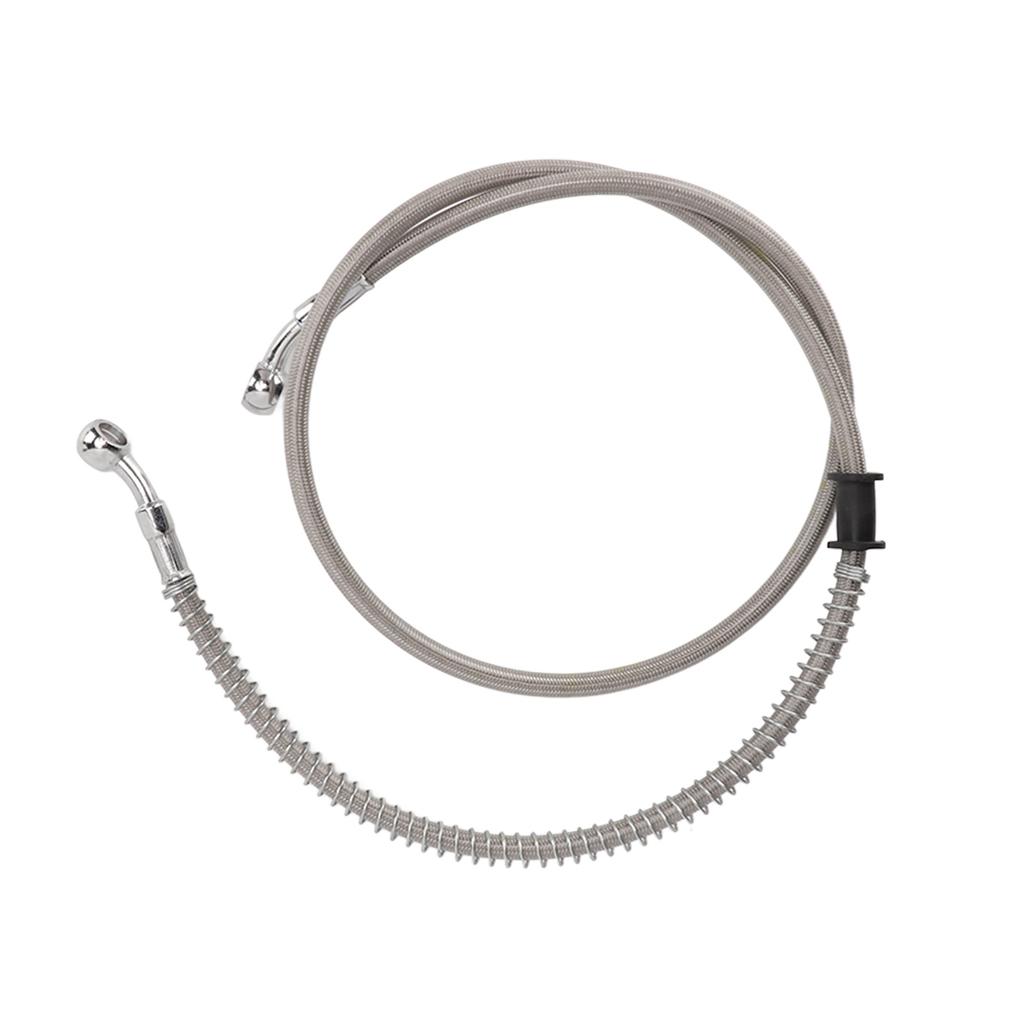 Motorcycle Brake Hose Sensitive Braking Good Heat Insulation Knitted Steel Brake Coupling for General Motorcycle