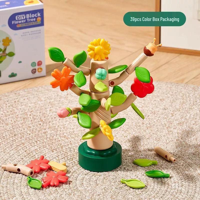 Lil  Builders: Creative Flower Garden Building Blocks for Kids