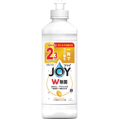 Joy W Disinfecting Dish Detergent Luxury Citrus Lemon Refill with Cap 300mL