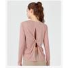 T-shirt a manica lunga da donna per autunno e inverno, felpa con cappuccio sportiva e per il fitness, taglie forti, top