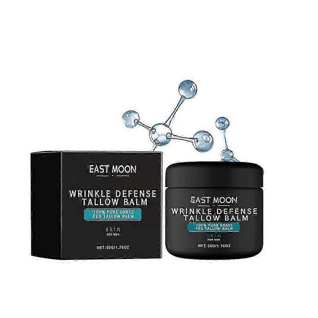 3X Anti-Wrinkle Cream for Men-Hydrating,Firming,and Revitalizing Tallow Balm to Fade Fine Lines_li_JSBZ