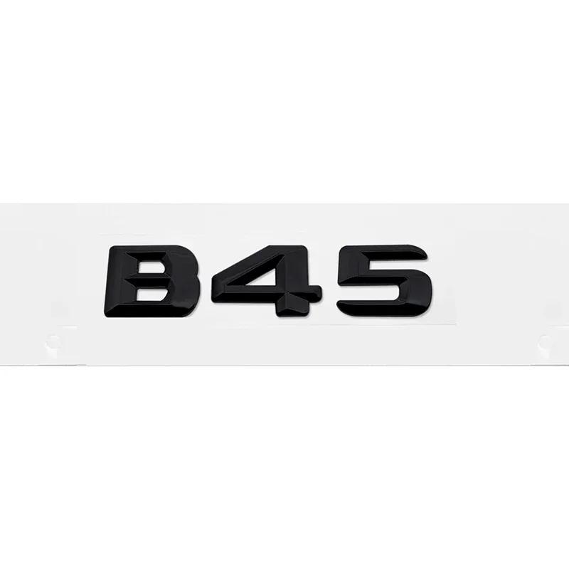 3D ABS Car Rear Trunk Letter Sticker for Mercedes Benz B Class B35 B45 B63 B180 B200 B220 B250 B260 B300 Decal Accessories YN1