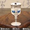 Elegant European Style Zinc Alloy Shot Glass Set Vintage Decorative Drinking Cup Home Bar Whiskey Liqueur