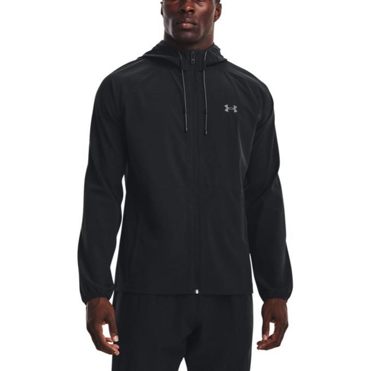 Under Armour UA Jackets Men's Black Hooded Moderate Other 1377171-001