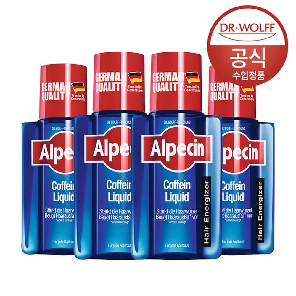 

Alpecin Caffeine Liquid 200ml x 4