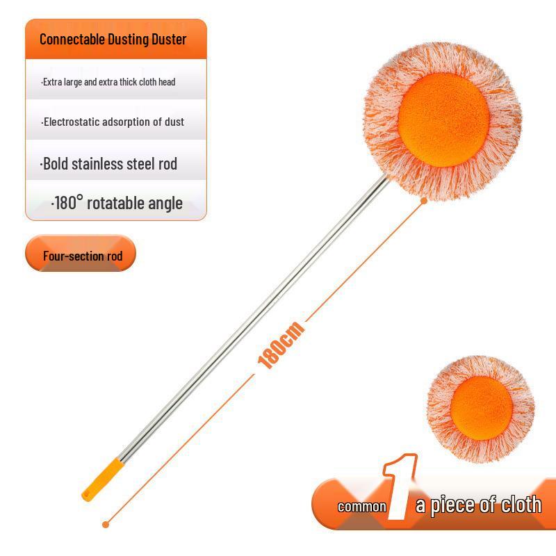 

Телескопическая швабра для уборки потолка и стен «Подсолнух»